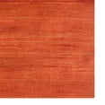 thumbnail image 2 of Rugsotic Carpets Handmade Rugs Hand Knotted Loom Rectangle 8'x10' Orange Wool for Indoor Use, 2 of 5
