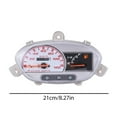 thumbnail image 3 of BIBABLYKE 12V Motorcycle Speedometer Odometer Instrument Assembly Suitable for JOG 100 125CC with High Precise Sensors&LED Display, 3 of 7