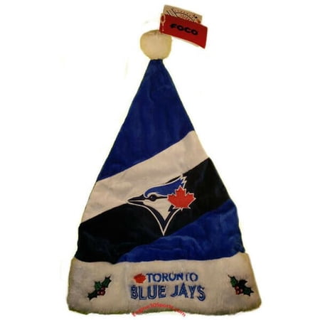 Forever Collectibles 9279793585 Toronto Blue Jays Basic Santa Hat