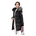 thumbnail image 1 of Chaqueta De Mujer De Algodón Cálido Con Cuello De Piel Moda, 1 of 8