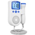 thumbnail image 2 of Monitor de frecuencia cardíaca fetal Doppler de mano Reducción de ruido Monitor de frecuencia cardíaca fetal Embarazo Monitor de frecuencia cardíaca en el hogar Sonda de 3.0MHz 16 semanas (sin, 2 of 5
