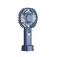 thumbnail image 1 of Ventilador de mano eléctrico 5 Gear Mute Ventilador de bolsillo pequeño Ventilador de bolsillo Mini ventilador de mano azul Gloria Abanico portátil, 1 of 9