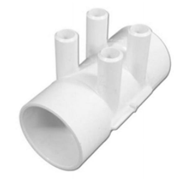 Waterway Plastics 672-4170 2 x 2 x 0.75 in. SB Ports PVC Manifold