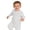 Gray, variant on Infants Unisex Baby Boys Girls Cotton Rompers Long Sleeve Button Sleepers Romper Toddler Footie Pajamas White,9-12 Months