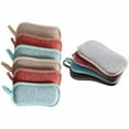 thumbnail image 3 of ACDANC 10pcs Kitchen Dish Cleaning Sponges Household Scrub Sponges Linen Convenient Dish Sponges, 3 of 4