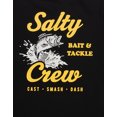 thumbnail image 3 of Salty Crew Men's Bait & Tackle Classic Tee T-Shirt in Black (Small, Black), 3 of 3
