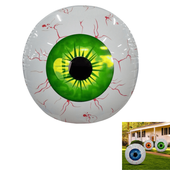 Halloween Eyeball Decorations Balloons,Eyeballs Blow Up Scary Giant Spooky Eyeballs Indoor Outdoor Garden Halloween Decors for Lawn Party