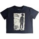 thumbnail image 1 of The Cure - Top Crop Boys Don't Cry para Mujer (Azul Marino), 1 of 2