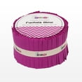 thumbnail image 2 of Soimoi Solid Jelly Roll Fabric Strips for Quilting, Precut Fabric for DIY, 40 Strip Assorted Bundle, Jelly Roll For Scrapbooking, Perfect Quilting for Sewing, Craft, Home Decor- Fuchsia Glow, 2 of 7
