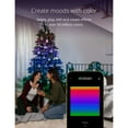 thumbnail image 2 of Twinkly Pre-Lit Tree App-controlled 6-Foot LED Artificial Christmas Tree 400 RGB Lights, 2 of 12