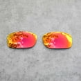 thumbnail image 3 of Walleva Fire Red Replacement Lenses for Oakley Fives Squared Sunglasses, 3 of 5