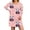 Pink B, variant on Jamicy Loungewear for Women Gifts for Mom Plus Womens Nightgown Comfy Long Sleeve Nightshirt Soft Sleepwear Nightdress for Women Plu Size