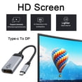 thumbnail image 3 of Adaptador de Cable Baoblaze USB C a DP 4K 60Hz Convertidor de adaptador de TV HDMI, 3 of 7