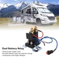thumbnail image 4 of High Switching Current Battery Disconnect Switch Dual Battery Isolator Dual Battery Relay 500A Normally Open Relay Dustproof Strong Conductivity Car Protector, 4 of 8