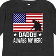 thumbnail image 4 of Inktastic Military Soldier Daddy Always My Hero Boys or Girls Long Sleeve Toddler T-Shirt, 4 of 5