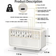 thumbnail image 4 of Humidificador Difusor de Aroma con Altavoz Bluetooth de Ruido con 8 Efectos y Simulación de Llama y Luz., 4 of 5