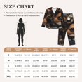 thumbnail image 4 of Naloa Steampunk Squirrel Pilot Pajamas for Women Set, Womens Pajama Sets, Lounge Sets for Women, 2pjs for Women-Large, 4 of 7