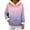 Hot Pink-Inverlee Sweatshirt, variant on Women's Gradient Ombre Faux Fur Cuff Hooded Pullover Hoodie Drawstring Kangaroo Pocket Oversized Long Sleeve Warm Tops Navy S