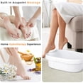 thumbnail image 3 of Ionic Foot Bath Basin for Detox  with 100 Liners, Portable Ergonomic Foot Soaking Tub for Home Spa, 3 of 6