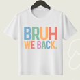 thumbnail image 2 of ZACPNCV Girls Shirts Cotton Short Sleeve T-Shirts for Girls Kids Tees Summer Tops Clothes White 2-3 Years, 2 of 4