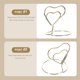 thumbnail image 1 of unbranded 10Ud Soportes De Dorados Con Base En Espiral Para Notas Y Fotos, 1 of 6