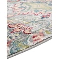 thumbnail image 4 of Unique Loom Sumter Collection Area Rug - Brewton (5' 1" Round Multi/Blue), 4 of 7
