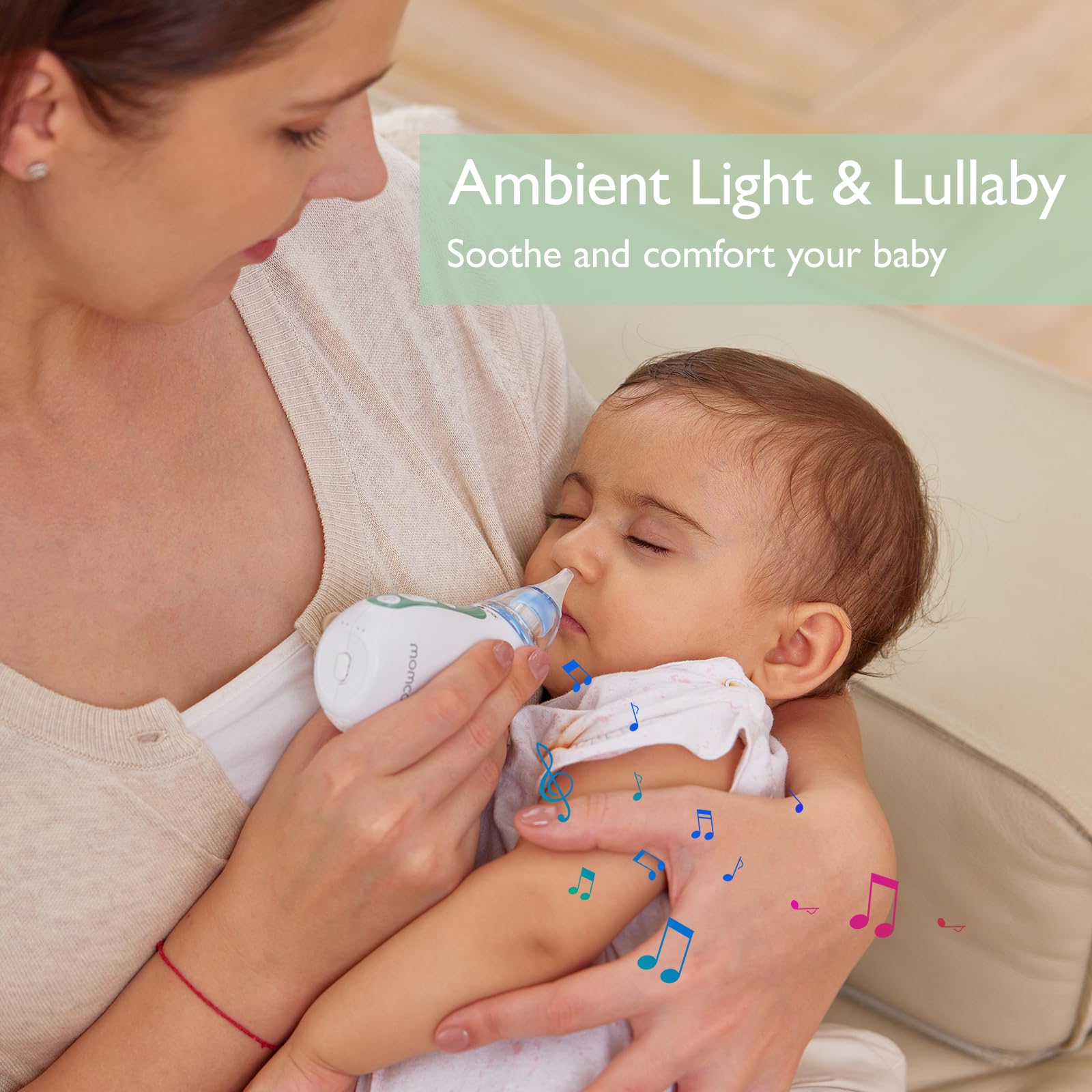 Momcozy Baby Nasal Aspirator with Rechargeable Battery photo 6