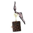thumbnail image 4 of Monedero Mini bolsa de almacenamiento bolsa para auriculares estuche para pintalabios soporte para joyería bolso moda regalo de cumpleaños organizador Color café, 4 of 8