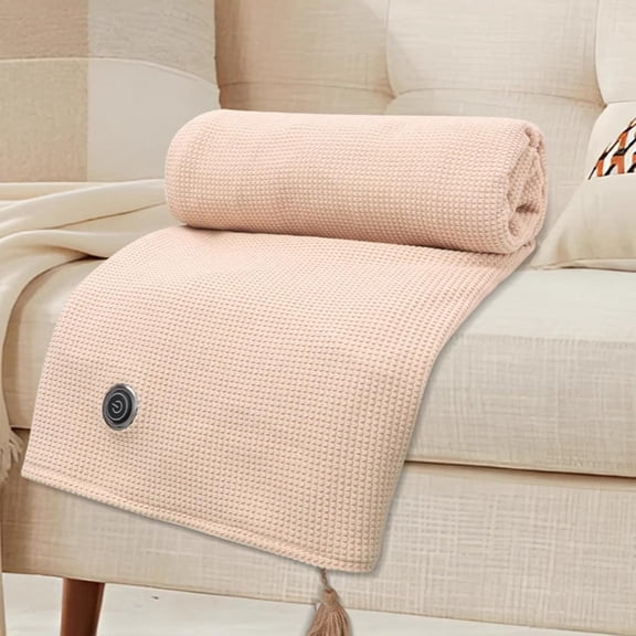 New Portable Heated Shawl,Heated Shawl Wraps for Women,Portable Soft Zipper Electric Heated Blanket Shawl