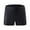 Black, variant on WOYY Toddler Girls Stretch Dance Shorts Breathable Active Liner Shorts for Kids, Sizes 4-15