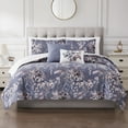 thumbnail image 2 of Modern Threads Thea 5-Piece Printed Comforter Set, Queen, 2 of 7