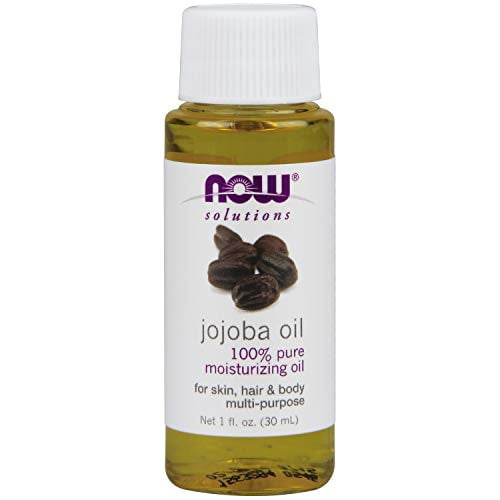 NOW Solutions, Jojoba Oil, 100% Pure Moisturizing, Multi-Purpose Oil for Face, Hair and Body, 1-Ounce NOW Solutions, Jojoba Oil, 100% Pure Moisturizing, Multi-Purpose Oil for Face, Hair and Body, 1-Ounce