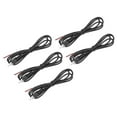thumbnail image 1 of Uxcell 5Pcs Adaptador de Cable de Audio RCA Macho a Alambre Desnudo para Amplificador, Receptor, Altavoces 39.4", 1 of 6