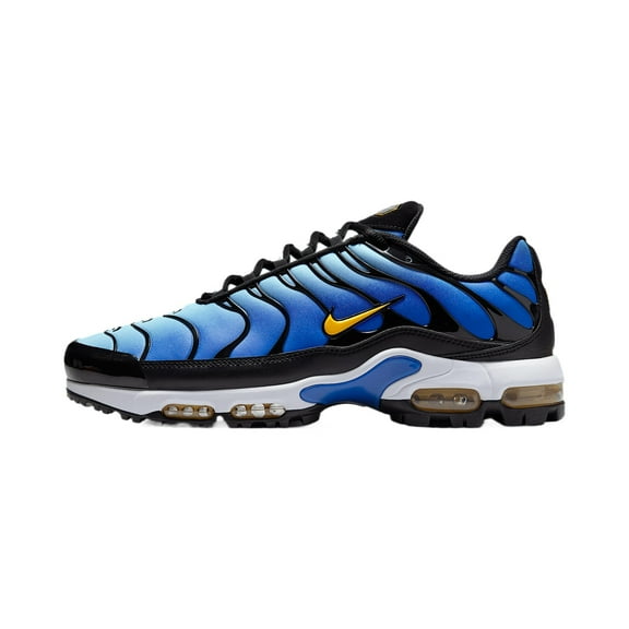 Nike Air Max Plus Golf Shoes FZ4150-400, Hyper Blue/Sky Blue/Midnight Navy/Infinite Gold Size 10