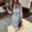 Blue, variant on U.Vomade Fashion Women Floral Print Big Hem Long Dress Women Elegant V Neck Button Tie Long Sleeve Ruffle Dress Casual Party Dress