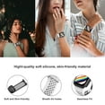 thumbnail image 4 of Sport Bands Compatible with Apple Watch Band 38mm 40mm 41mm 42mm 44mm 45mm,Soft Silicone Waterproof Strap Wristbands Compatible with iWatch Apple Watch Series 7 6 5 4 3 2 1 SE Women Men -White, 4 of 7