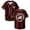 Brown, variant on Camp Half-Blood Baseball Jersey V-Neck Short Sleeve Button-up Shirts Women Men Streetwear Tops