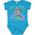 thumbnail image 3 of Inktastic Sanibel Island Florida Cute Swimming Manatee Boys or Girls Baby Bodysuit, 3 of 5