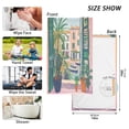 thumbnail image 6 of Yayeee 100% Cotton Hand Towels for Bathroom 16" x 28" Soft Absorbent Kitchen Towel, Window Scene, 6 of 7