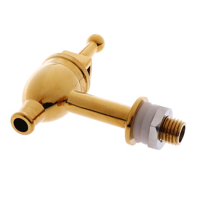 Grifo de Control de Flujo Accesorios Ordenador Portátil Cámara Fotografía 12mm Dorado Gloria Grifo de cerveza de barril de cobre
