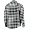 thumbnail image 3 of Men's Antigua Navy/Gray Washington Capitals Ease Plaid Button-Up Long Sleeve Shirt, 3 of 4
