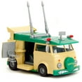 thumbnail image 3 of Jada 34723 Chariot de Fête Les Tortues Ninja Série Hollywood Rides Voiture Miniature Moulée sous Pression, Vert et Beige, 3 of 4