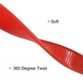 thumbnail image 4 of Uxcell 16mm x 5000mm Flexible TPE Self Adhesive U-Shape Veneer Edging Edge Banding Red, 4 of 6