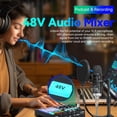 thumbnail image 3 of Tarjeta de sonido KILOGOGRAPH SN800 48V con interfaz de audio XLR, 3 of 9