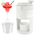 thumbnail image 3 of Manual Ice Crusher Hand-Crank Ice Shaver with Ice Freezing Mold Mini Portable Manual Ice Shredding Machine Detachable Manual Ice Shaver 200ml for Making Snow Cones, 3 of 11