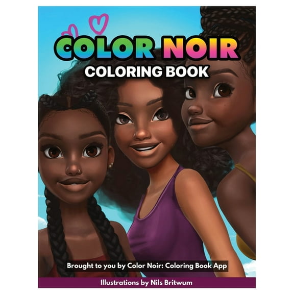 Color Noir: A Coloring Book Celebrating Black Culture, (Paperback)