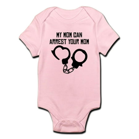 

CafePress - My Mom Can Arrest Your Mom Body Suit - Baby Light Bodysuit