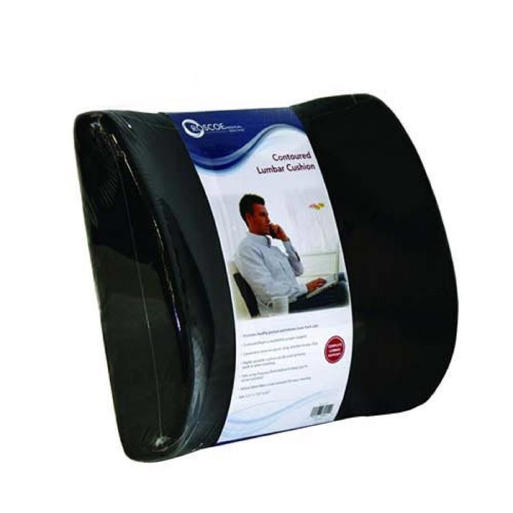 Current Solutions Roscoe Contoured Lumbar Back Cushion CM Walmart
