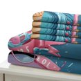 thumbnail image 5 of 3D Ice Cream Printed Comforter Cover Set Children Adult Unique Design Bedding Set Bedroom Decor,Twin (68"x86"), 5 of 5