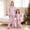 A, variant on AIGUR Family Matching Christmas Pajama Set Mommy and Me Matching Pajamas Santa Wreath Print Button Down Long Sleeve Lapel Tops Pants Family Satin Sleepwear